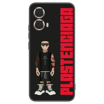 Picasee husă neagră din silicon pentru Motorola Moto G85 - Tomáš Rajchl