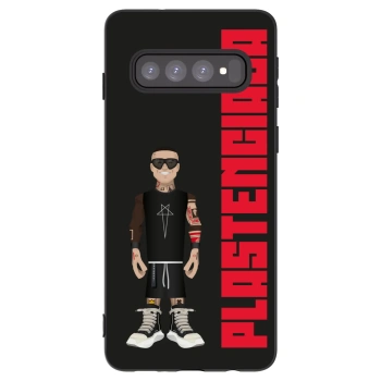 Picasee husă neagră din silicon pentru Samsung Galaxy S10 G973 - Tomáš Rajchl