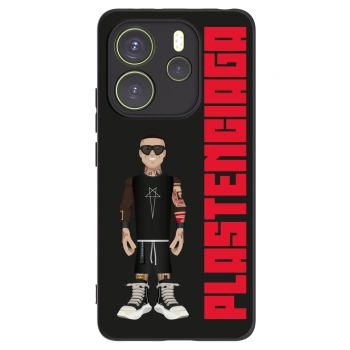 Picasee husă neagră din silicon pentru Xiaomi Redmi Note 14 4G - Tomáš Rajchl