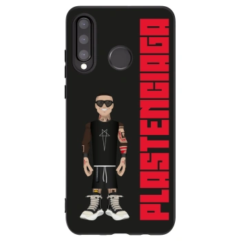 Picasee husă neagră din silicon pentru Huawei P30 Lite - Tomáš Rajchl