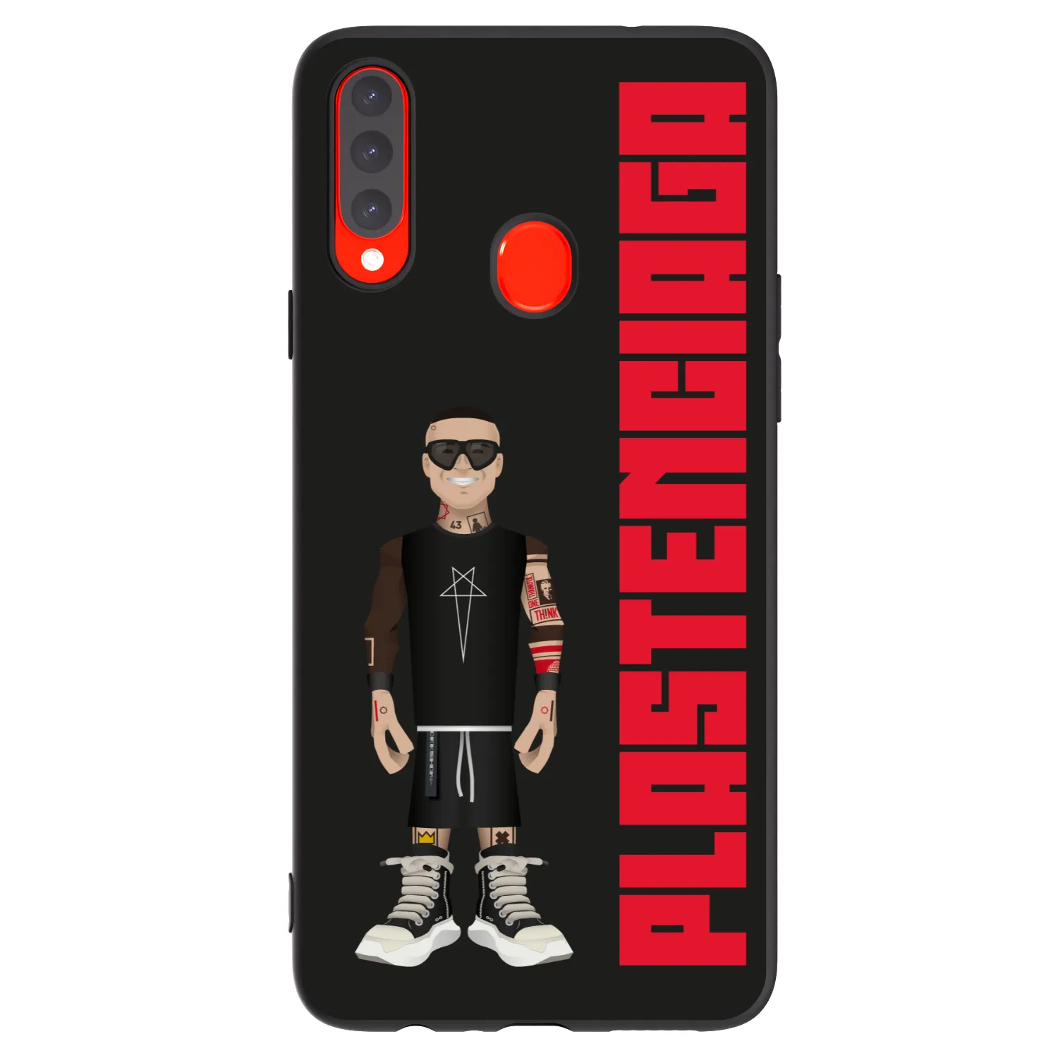 Picasee husă neagră din silicon pentru Samsung Galaxy A20s - Tomáš Rajchl