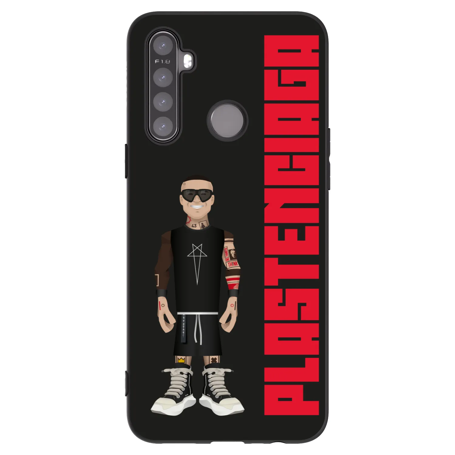 Picasee husă neagră din silicon pentru Realme 6i - Tomáš Rajchl