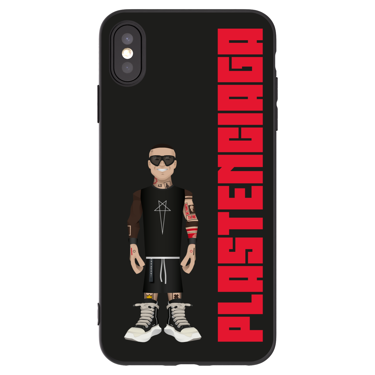 Picasee husă neagră din silicon pentru Apple iPhone XS Max - Tomáš Rajchl