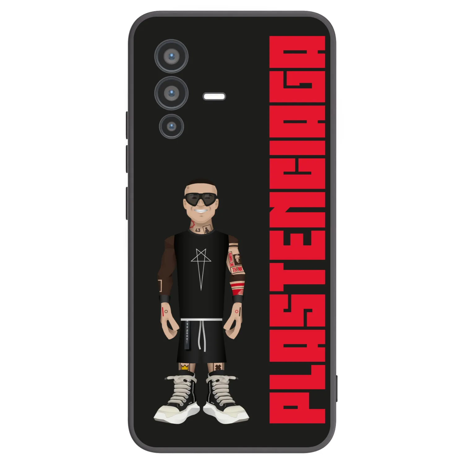 Picasee husă neagră din silicon pentru Vivo V23 5G - Tomáš Rajchl