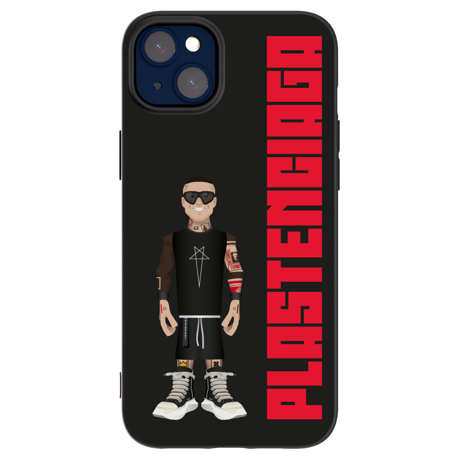 Picasee husă neagră din silicon pentru Apple iPhone 14 Plus - Tomáš Rajchl