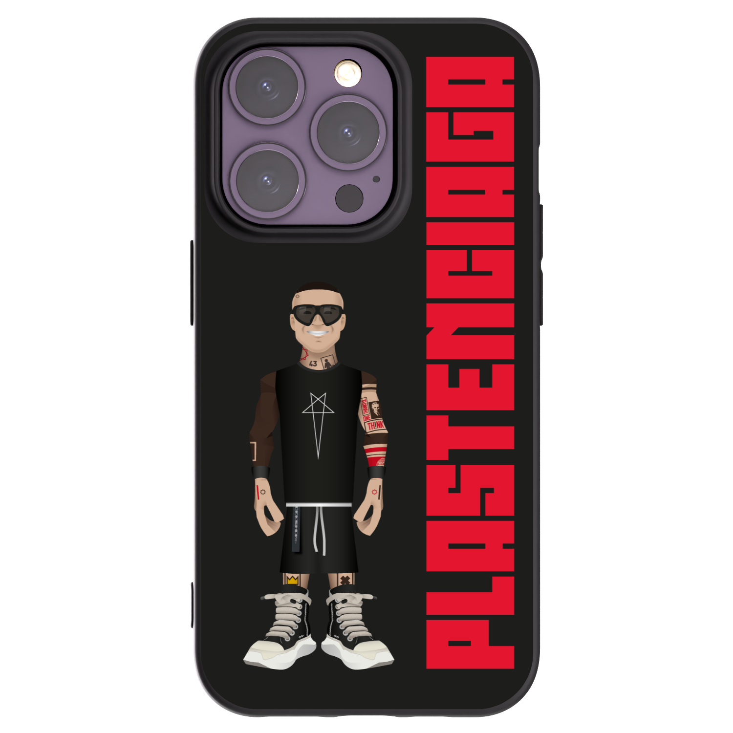 Picasee husă neagră din silicon pentru Apple iPhone 14 Pro - Tomáš Rajchl