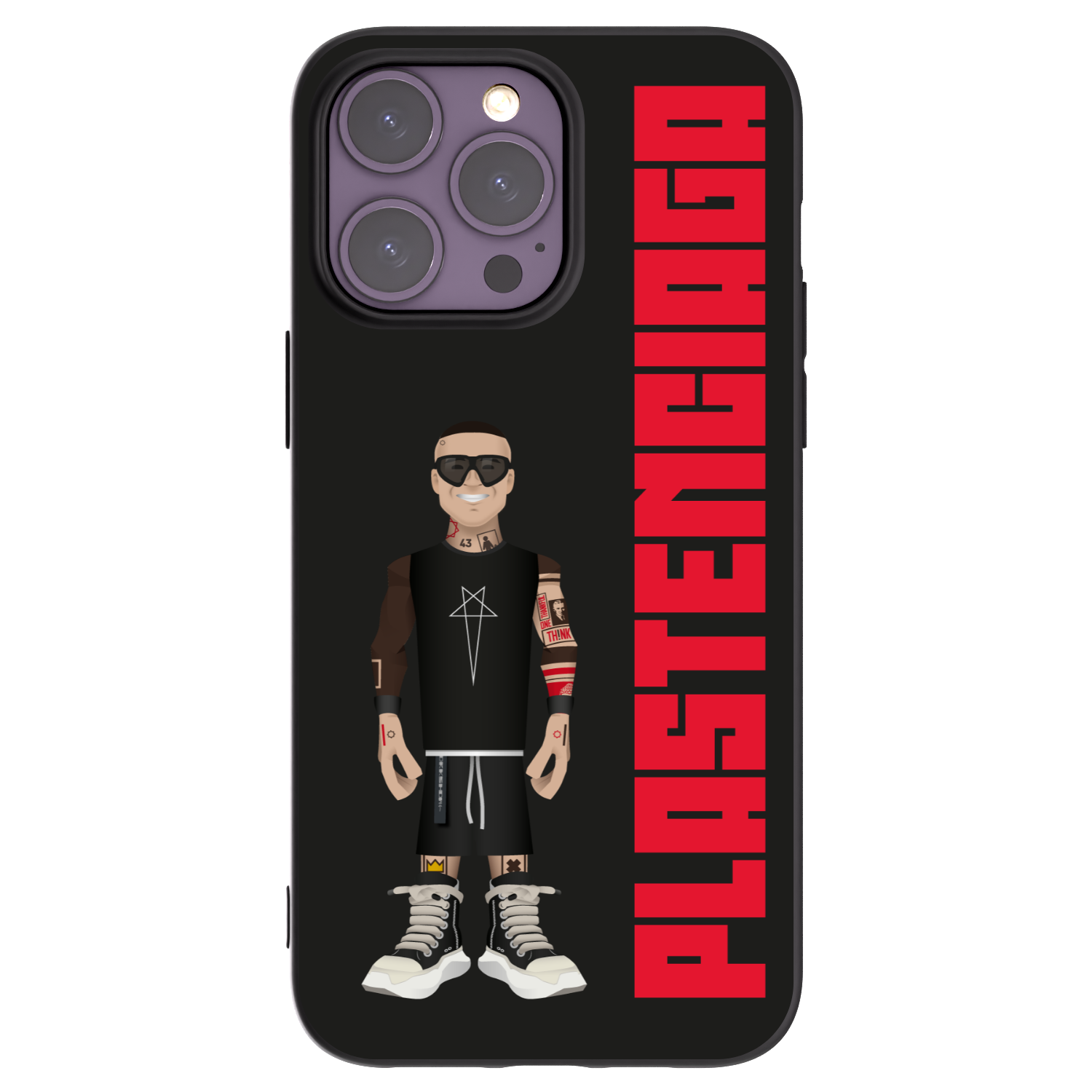 Picasee husă neagră din silicon pentru Apple iPhone 14 Pro Max - Tomáš Rajchl