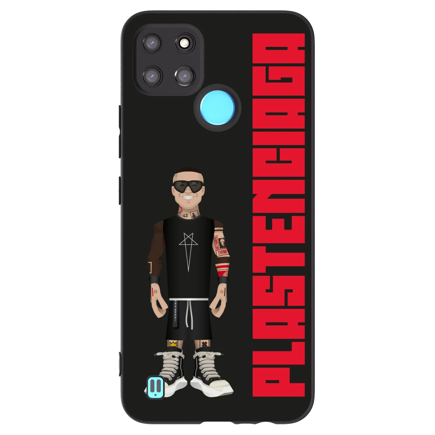 Picasee husă neagră din silicon pentru Realme C21Y - Tomáš Rajchl