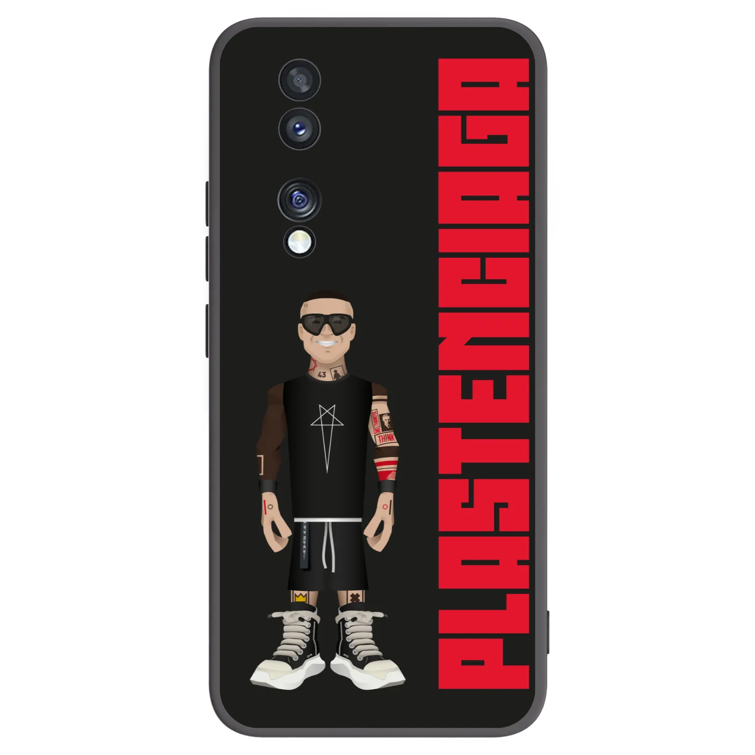 Picasee husă neagră din silicon pentru Honor 70 - Tomáš Rajchl
