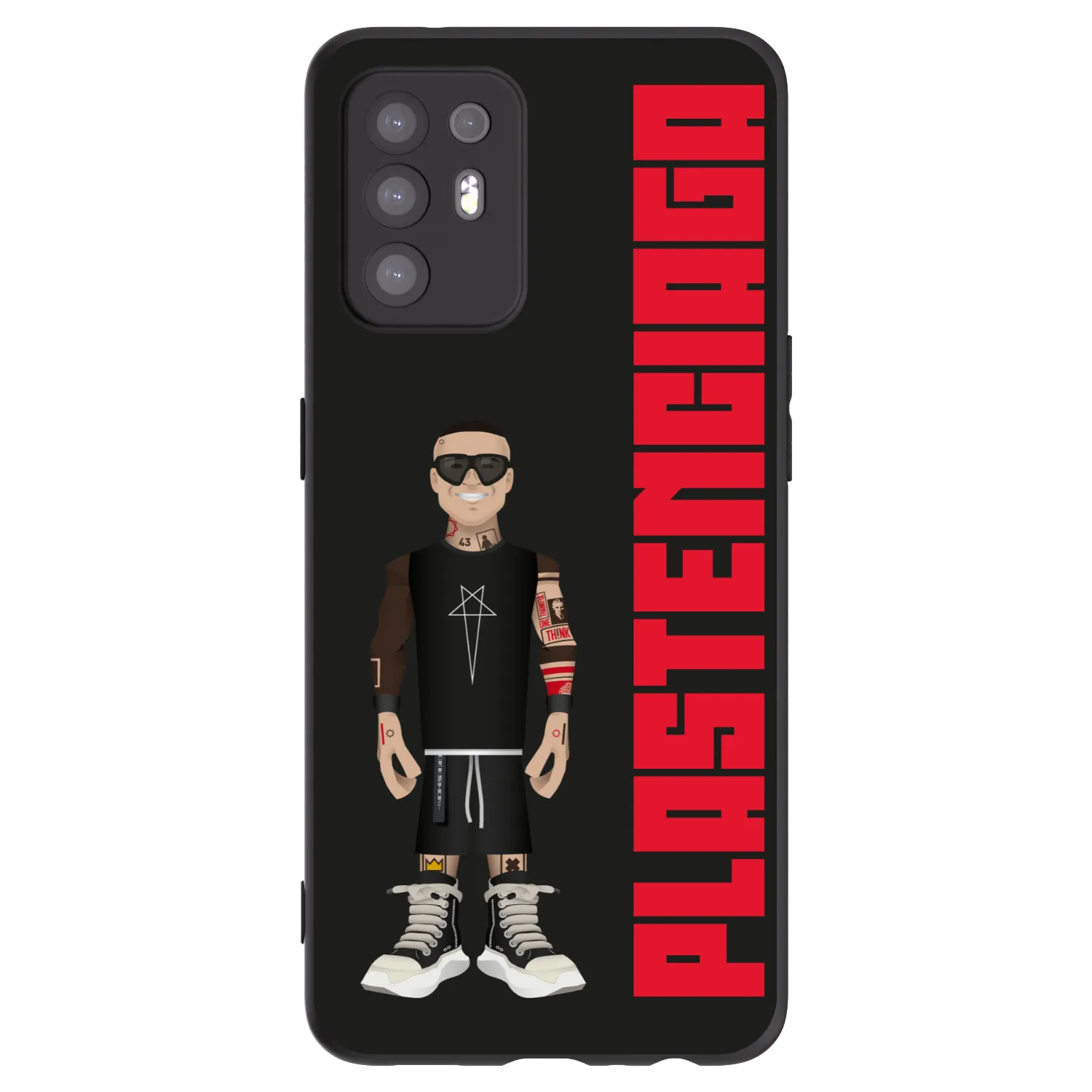 Picasee husă neagră din silicon pentru OPPO A94 5G - Tomáš Rajchl