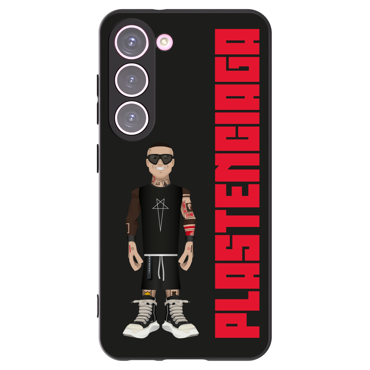 Picasee husă neagră din silicon pentru Samsung Galaxy S23 5G - Tomáš Rajchl