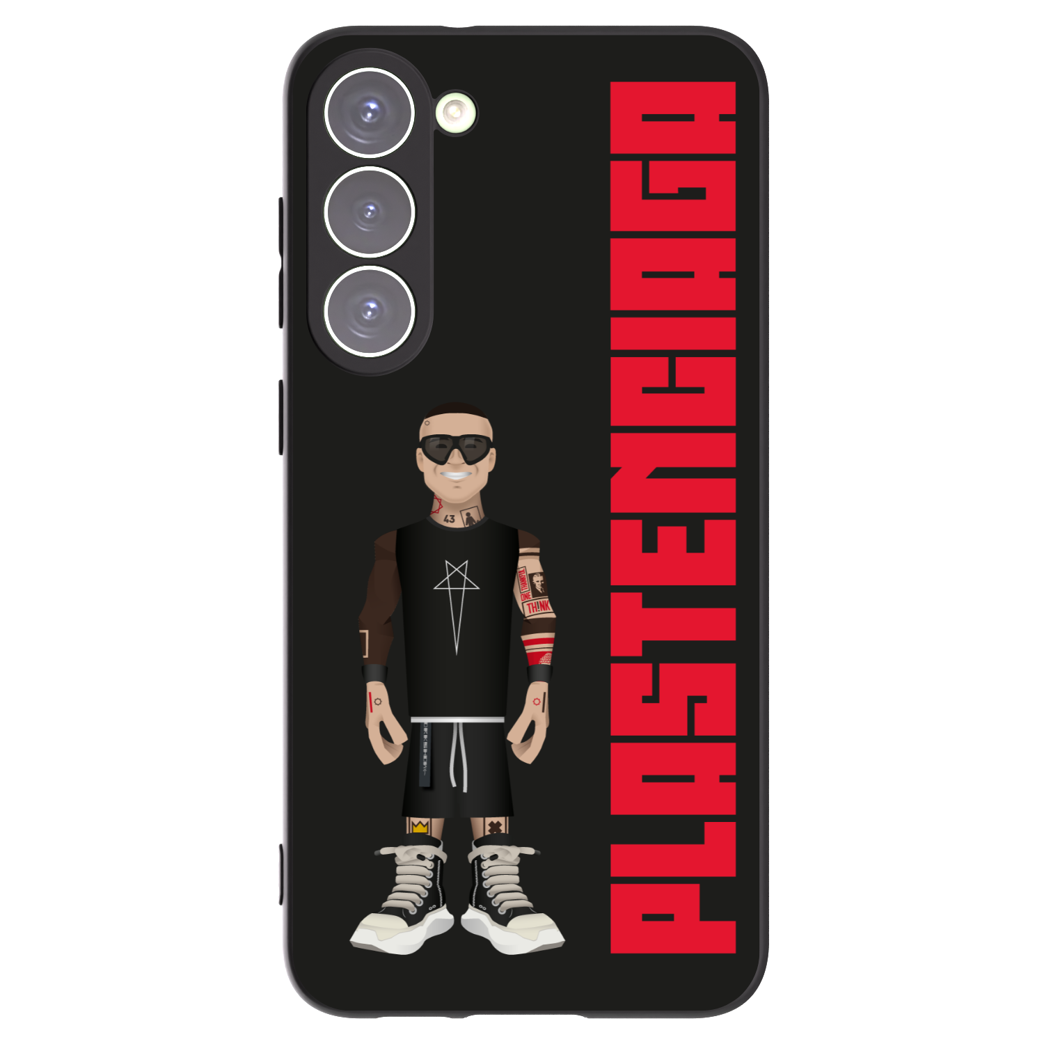 Picasee husă neagră din silicon pentru Samsung Galaxy S23+ 5G - Tomáš Rajchl