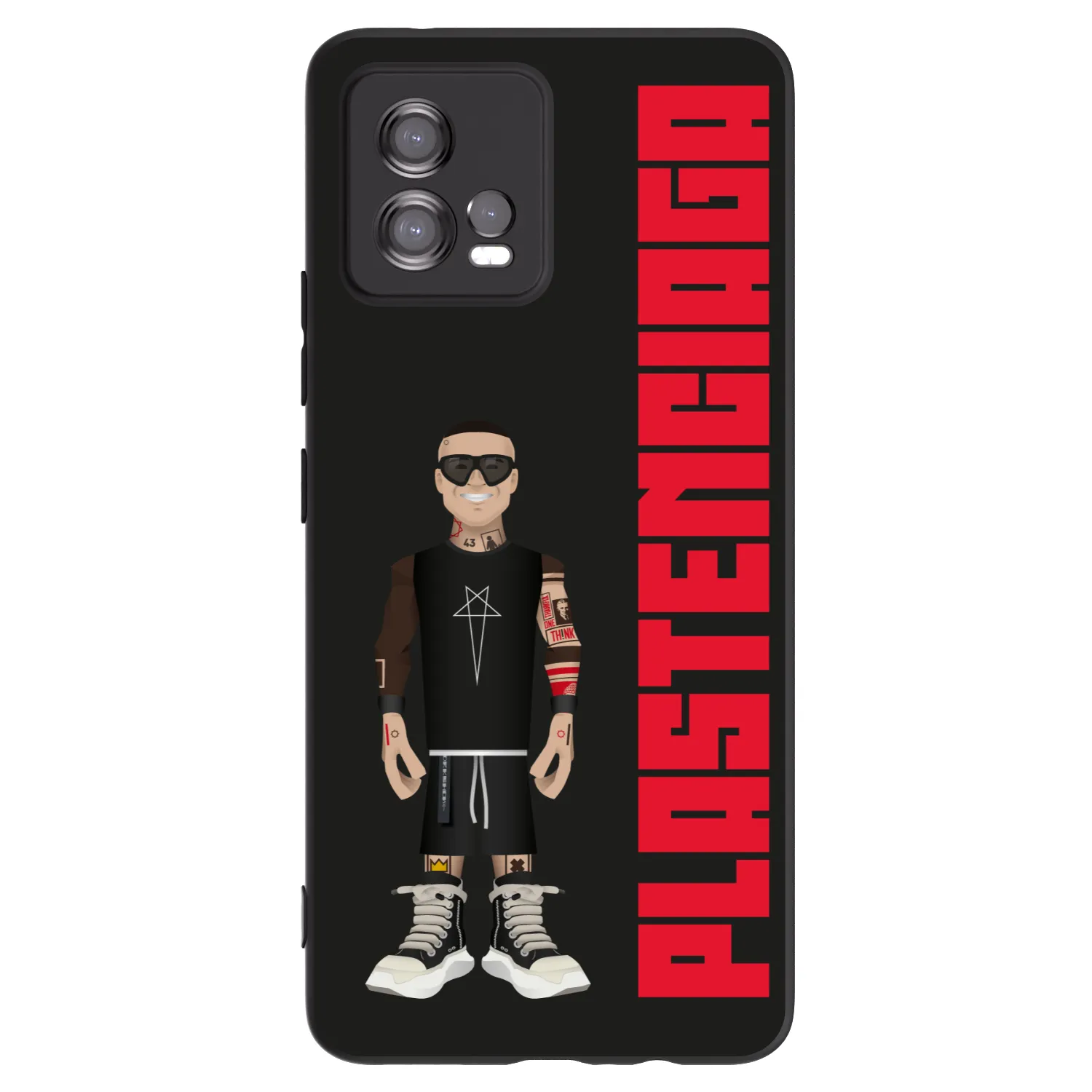 Picasee husă neagră din silicon pentru Motorola Moto G72 - Tomáš Rajchl