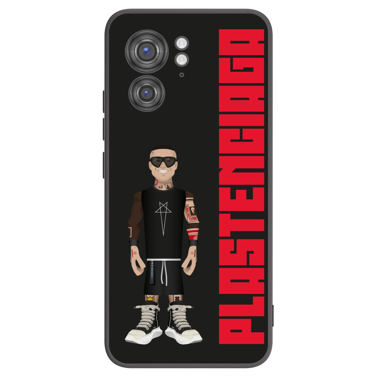 Picasee husă neagră din silicon pentru Motorola Edge 40 - Tomáš Rajchl