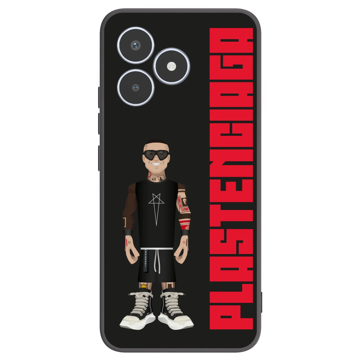 Picasee husă neagră din silicon pentru Realme C53 - Tomáš Rajchl