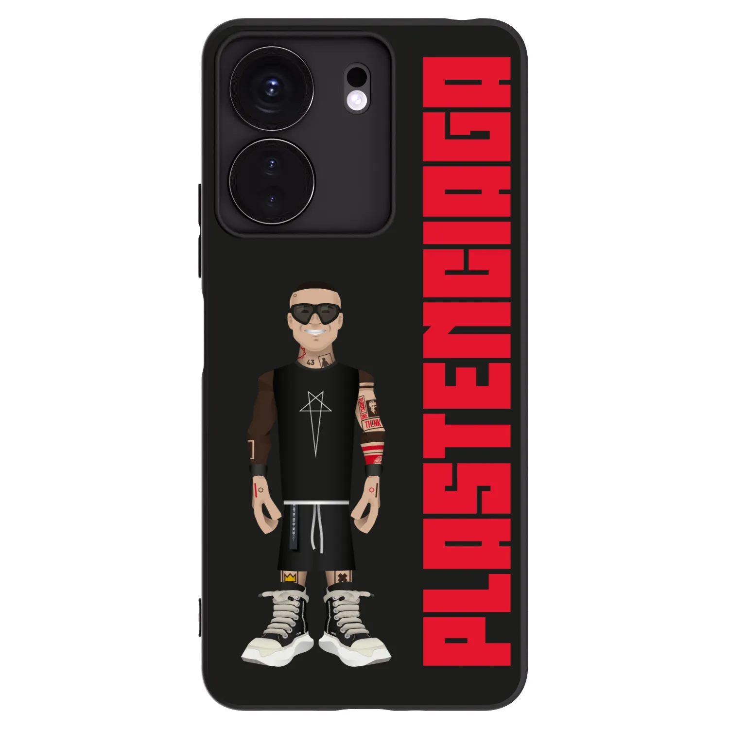 Picasee husă neagră din silicon pentru Xiaomi Redmi 13C 4G - Tomáš Rajchl