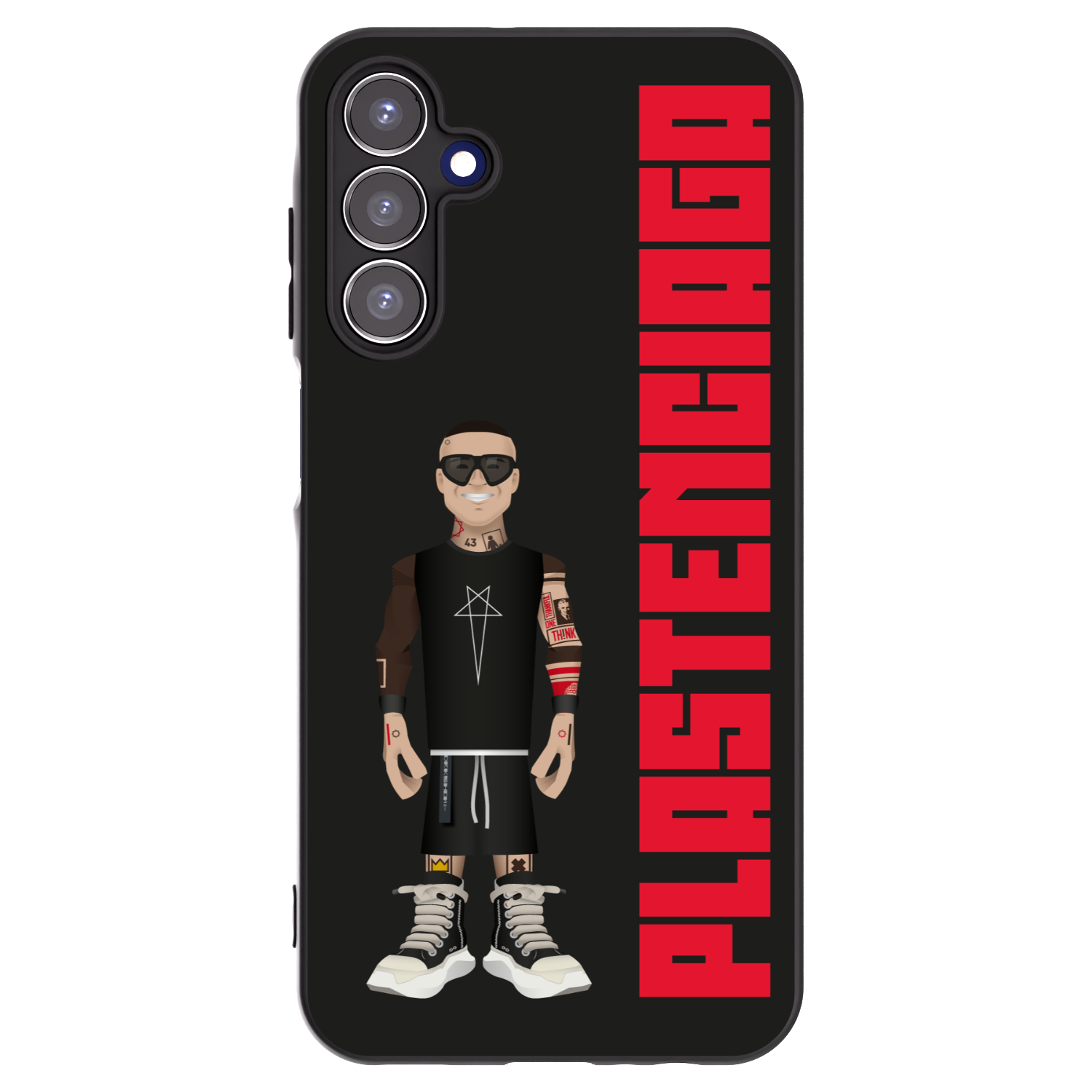 Picasee husă neagră din silicon pentru Samsung Galaxy A15 A155F 4G - Tomáš Rajchl