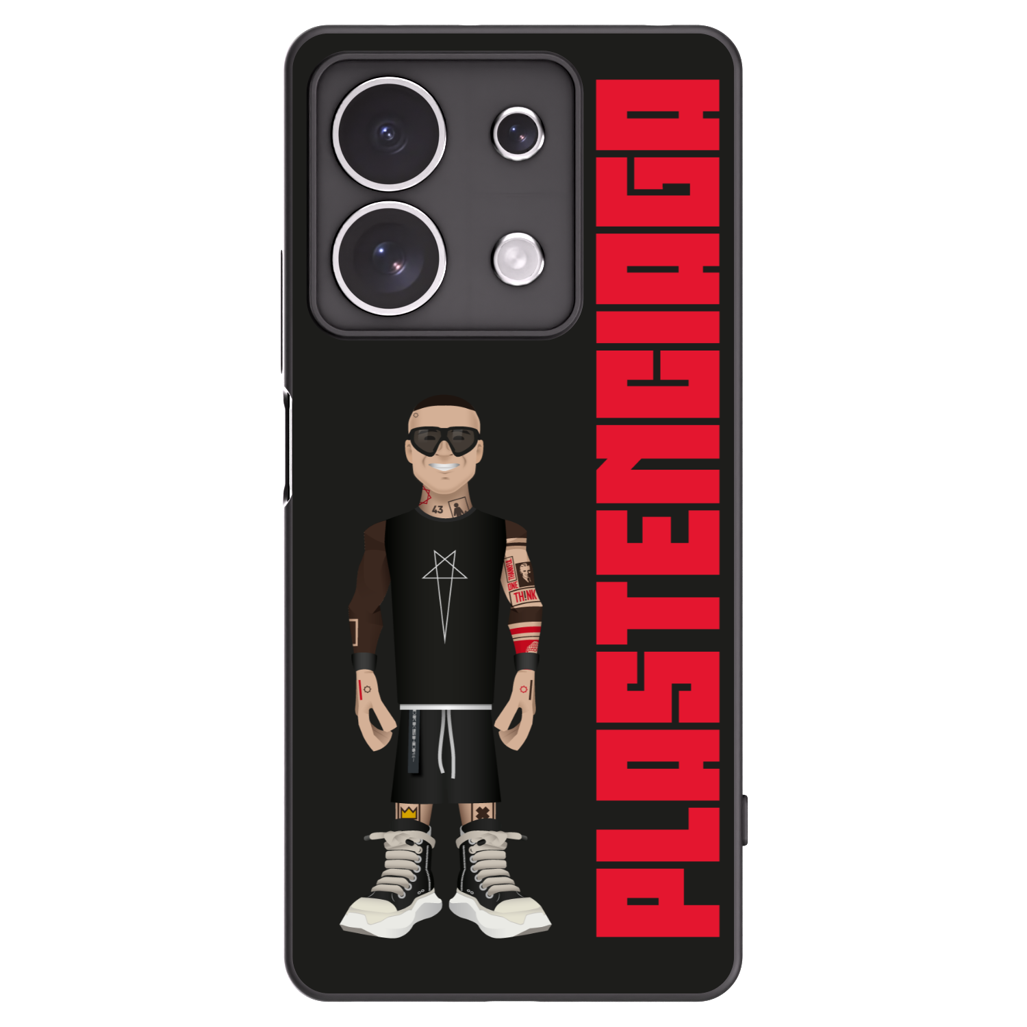 Picasee husă neagră din silicon pentru Xiaomi Redmi Note 13 4G - Tomáš Rajchl