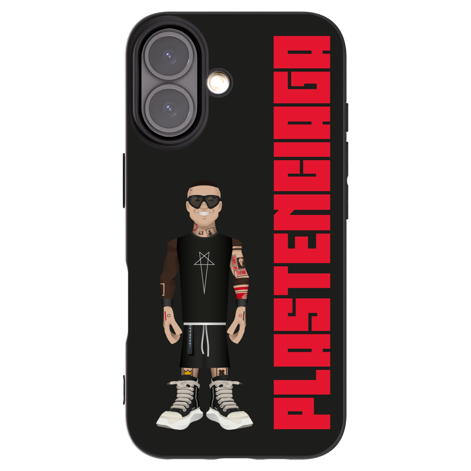Picasee husă neagră din silicon pentru Apple iPhone 16 - Tomáš Rajchl