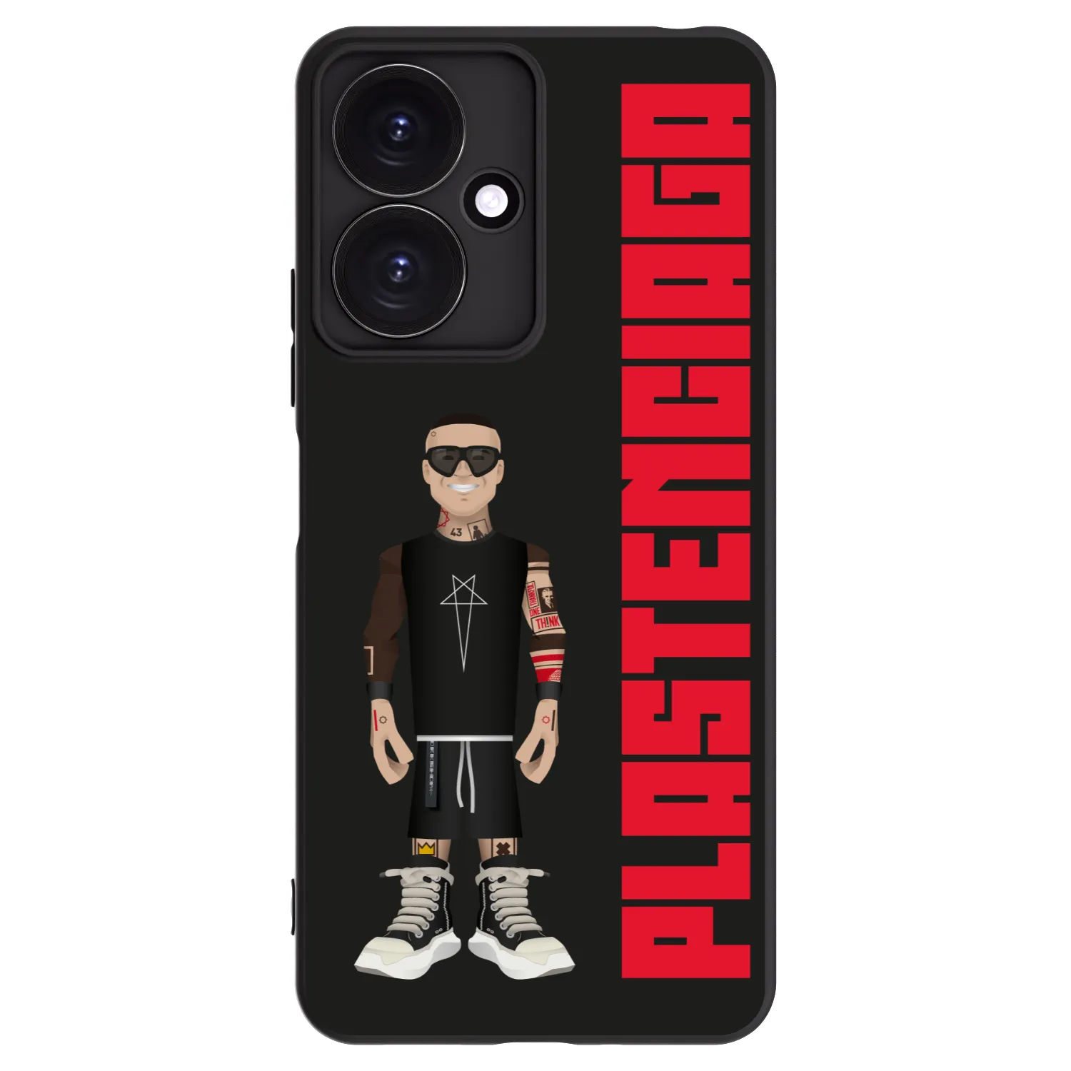 Picasee husă neagră din silicon pentru Xiaomi Redmi 13C 5G - Tomáš Rajchl