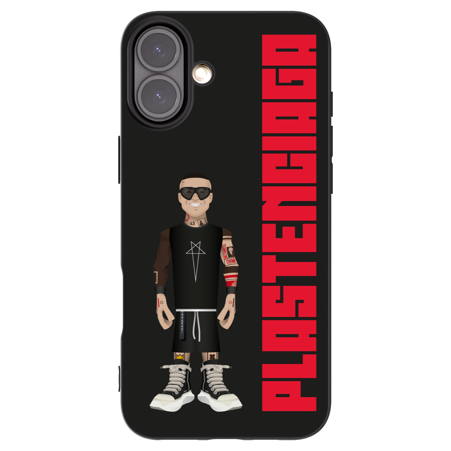 Picasee husă neagră din silicon pentru Apple iPhone 16 Plus - Tomáš Rajchl