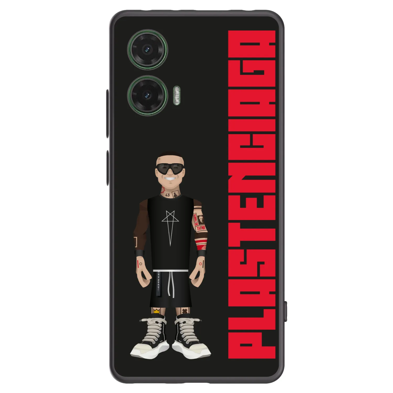 Picasee husă neagră din silicon pentru Motorola Moto G35 5G - Tomáš Rajchl