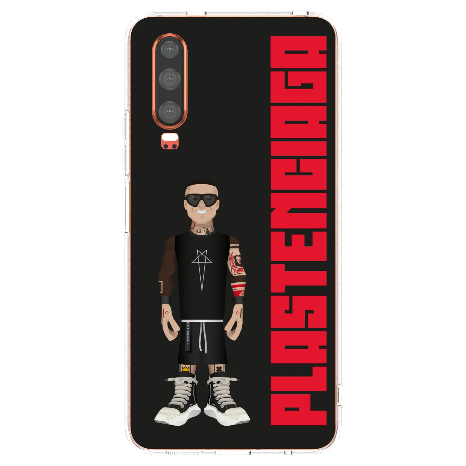 Picasee husă transparentă din silicon pentru Huawei P30 - Tomáš Rajchl