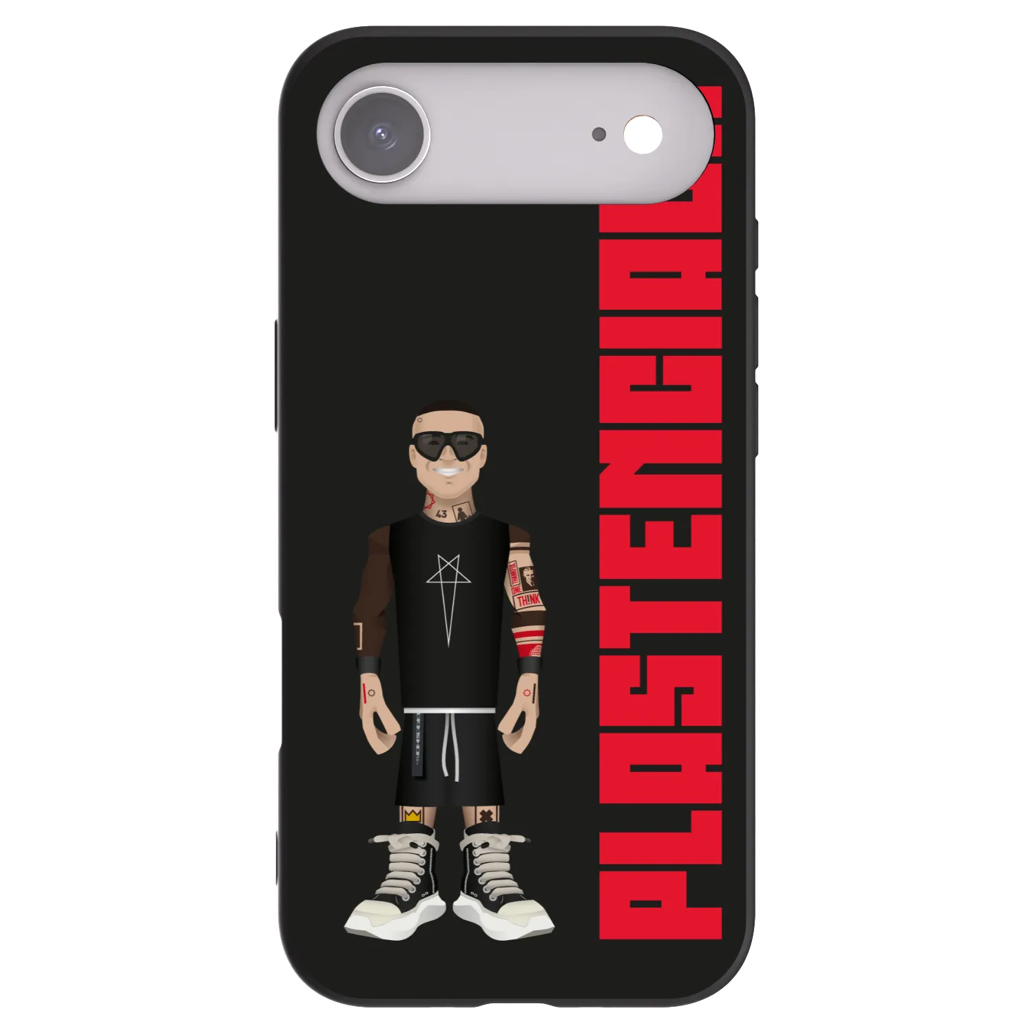 Picasee husă neagră din silicon pentru Apple iPhone Air - Tomáš Rajchl