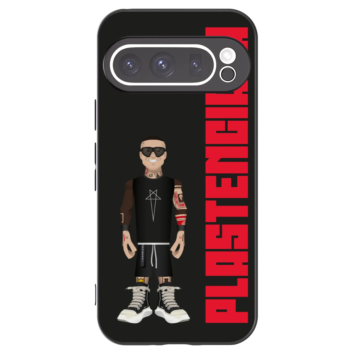 Picasee husă neagră din silicon pentru Google Pixel 9 Pro XL - Tomáš Rajchl