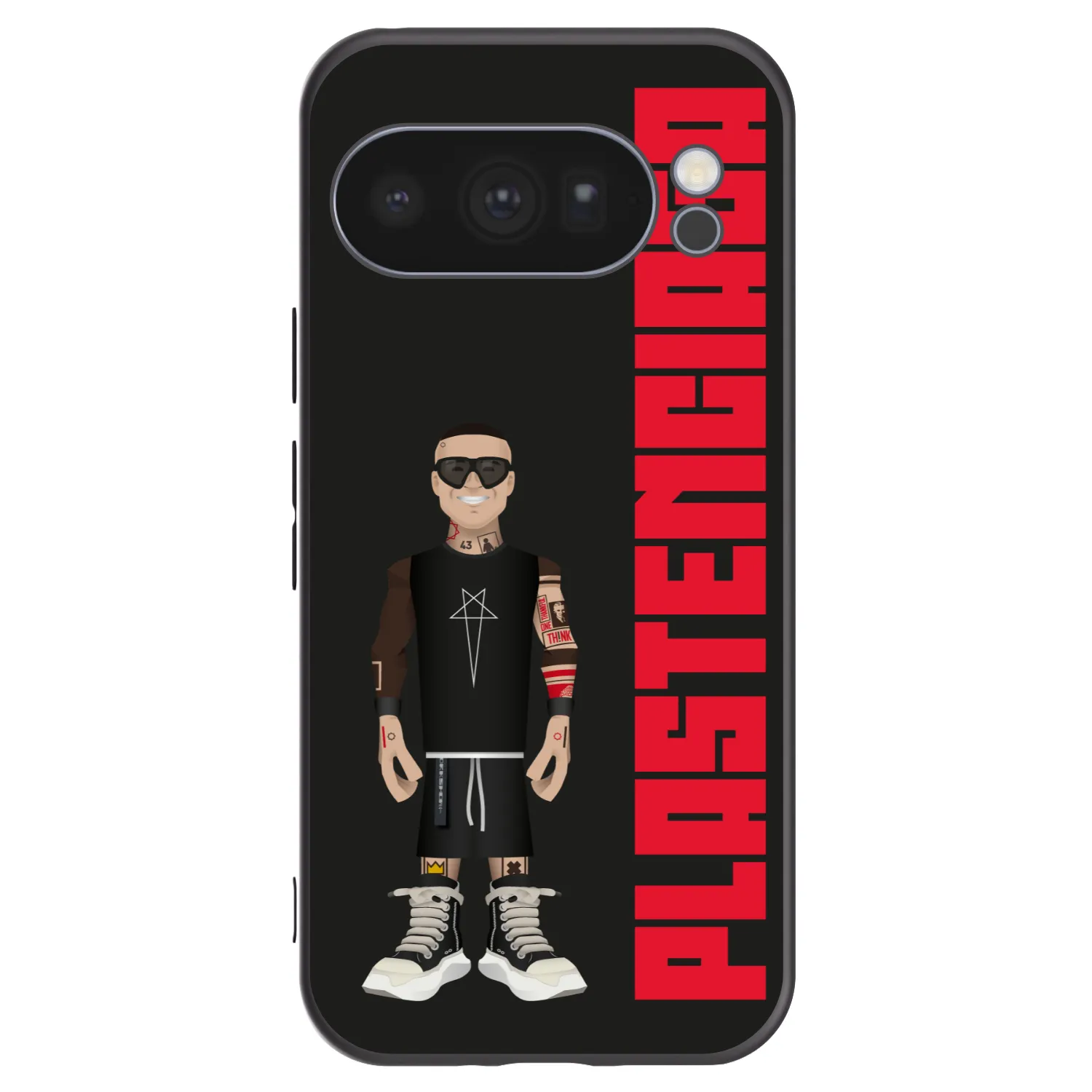 Picasee husă neagră din silicon pentru Google Pixel 10 Pro - Tomáš Rajchl