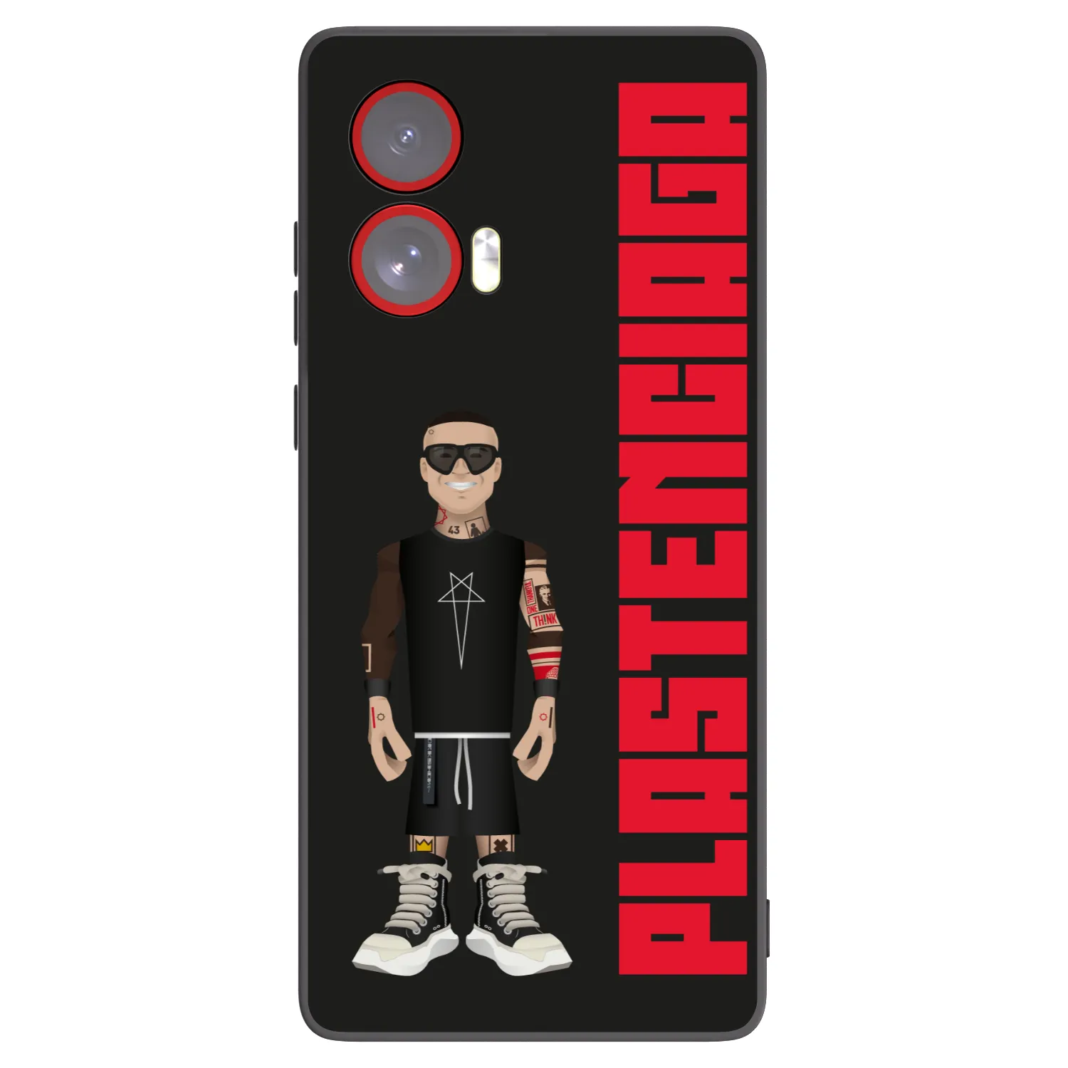 Picasee husă neagră din silicon pentru Motorola Edge 50 Fusion - Tomáš Rajchl