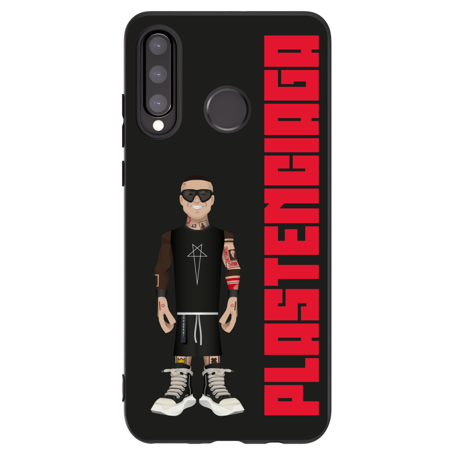 Picasee husă neagră din silicon pentru Huawei P30 Lite - Tomáš Rajchl
