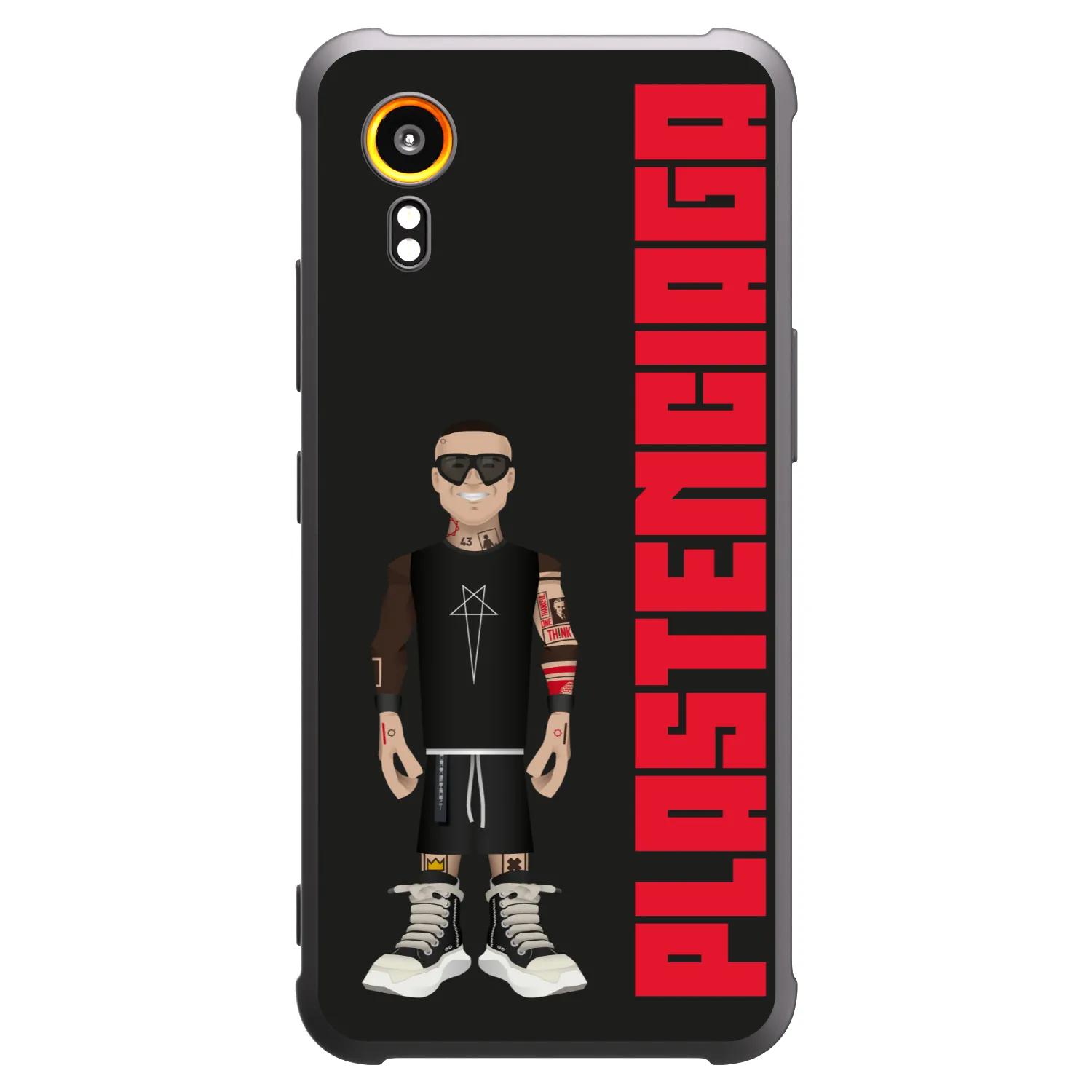 Picasee husă neagră din silicon pentru Samsung Galaxy Xcover 7 - Tomáš Rajchl