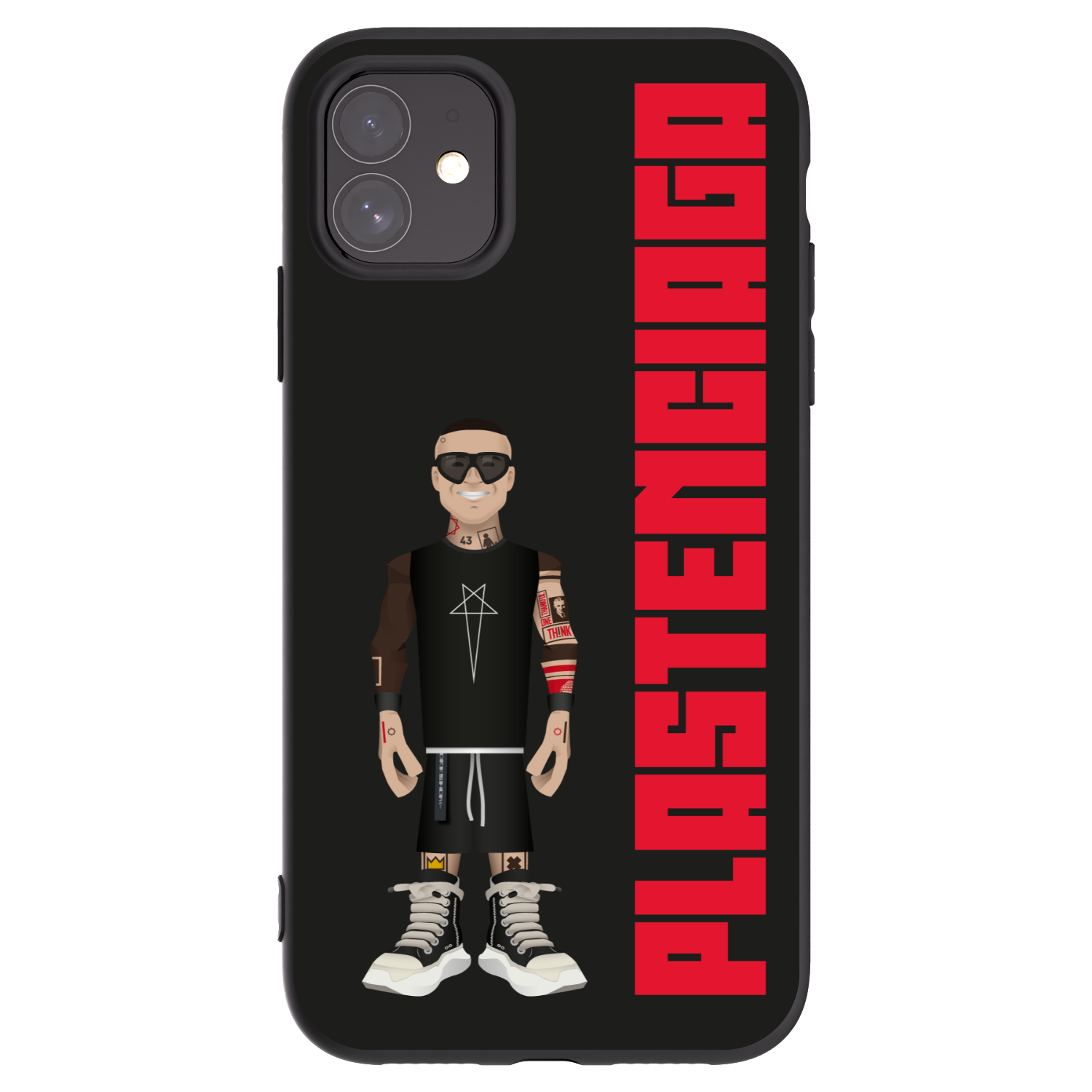 Picasee husă neagră din silicon pentru Apple iPhone 11 - Tomáš Rajchl