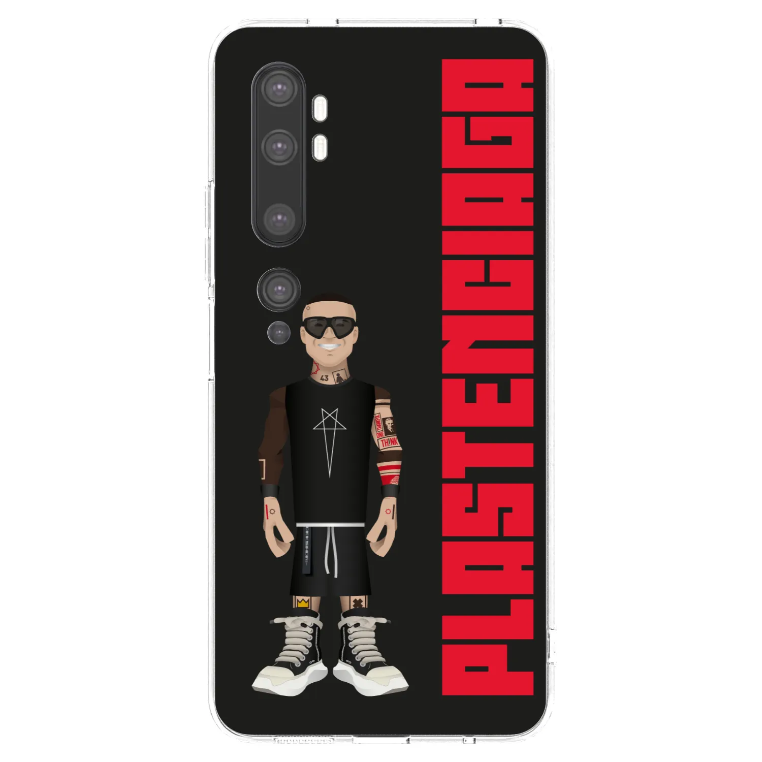 Picasee husă transparentă din silicon pentru Xiaomi Mi Note 10 (Pro) - Tomáš Rajchl