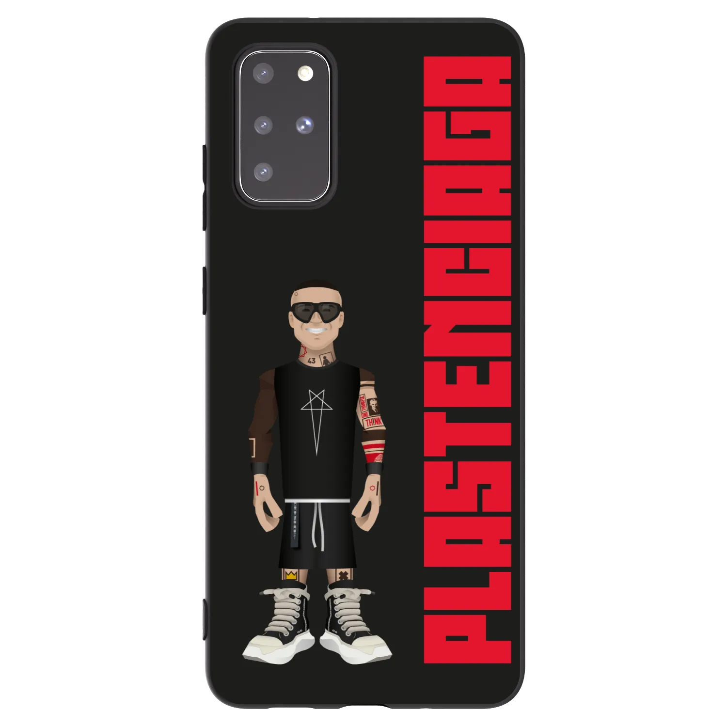 Picasee husă neagră din silicon pentru Samsung Galaxy S20+ G985F - Tomáš Rajchl