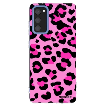 Picasee husă transparentă din silicon pentru Samsung Galaxy S20 FE - Pink Tiger