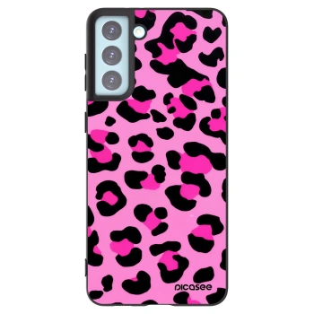 Picasee husă neagră din silicon pentru Samsung Galaxy S21+ 5G G996F - Pink Tiger