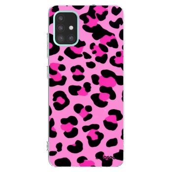 Picasee husă transparentă din silicon pentru Samsung Galaxy M31s - Pink Tiger