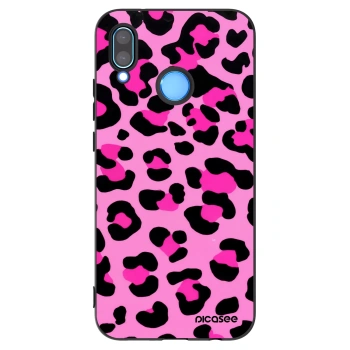 Picasee husă neagră din silicon pentru Huawei P20 Lite - Pink Tiger