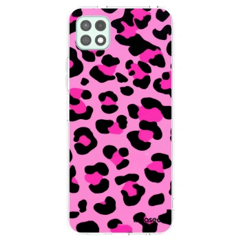 Picasee husă transparentă din silicon pentru Samsung Galaxy A22 A226B 5G - Pink Tiger