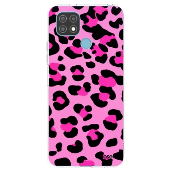 Picasee husă transparentă din silicon pentru Realme C21 - Pink Tiger