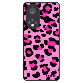Picasee husă neagră din silicon pentru Honor 50 5G - Pink Tiger