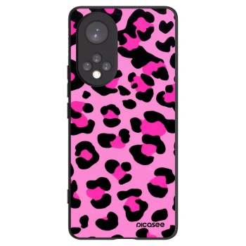 Picasee husă neagră din silicon pentru Huawei Nova 9 - Pink Tiger