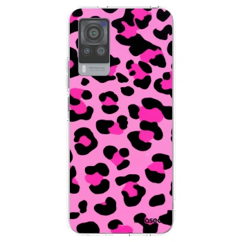 Picasee husă transparentă din silicon pentru Vivo X60 Pro 5G - Pink Tiger
