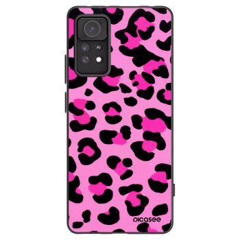Picasee husă neagră din silicon pentru Xiaomi Redmi Note 11 Pro 5G - Pink Tiger