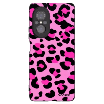 Picasee husă neagră din silicon pentru Huawei Nova 9 SE - Pink Tiger