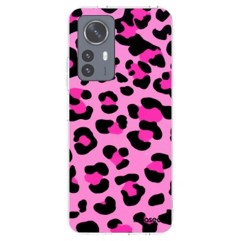 Picasee husă transparentă din silicon pentru Xiaomi 12 Pro - Pink Tiger