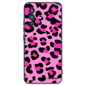 Picasee husă neagră din silicon pentru Vivo V23 5G - Pink Tiger