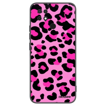 Picasee husă neagră din silicon pentru Xiaomi Redmi 10C - Pink Tiger